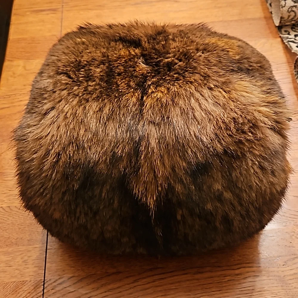 Fur Muff Walking & Sleigh Travel Fashion Essential Accessory -Over 100 Years Old